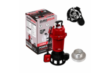 Pompa apa murdara WC FOSA HAZNA cu DUBLU TOCATOR+PLUTITOR,EUROAQUA-3300W+Mufa prindere rapida