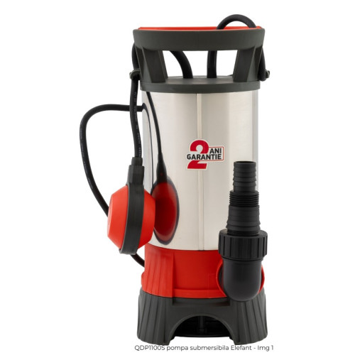 Pompa apa murdara inox,750W,10MC/H-QDP1100S Elefant