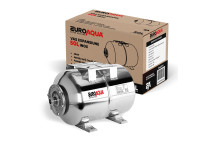 *PROMO*Vas expansiune Hidrofor 50 litri INOX, EUROAQUA, Rezervor tip butelie cu membrana inclusa,8 bar