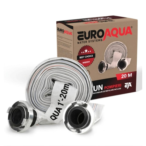 Furtun pompieri 1 tol 20m 8 bar cu Storz