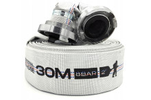 Furtun pompieri - PVC panzat - 2''-tip C - 30m-mufe incluse-IBO POLONIA