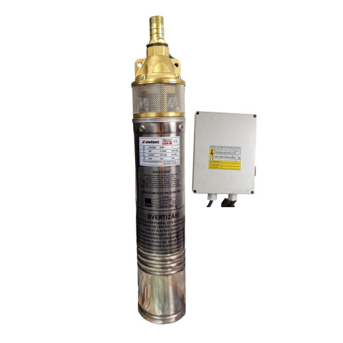 elefant 215 Pompa submersibila apa curata de adancime Tatta TPS100, 750W, 45l/ora debit apa, max adancime 60m, 15 m lungime cablu, motor cupru