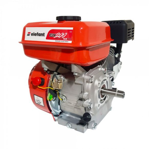 elefant 9944 Motor pe benzina Elefant GX200, 6.5 CP, 196 cc, Profesional 4 timpi, Ax 20 mm