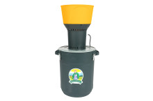 Moara electrica 1300W/19000 rpm cu galeata plastic 50L