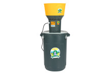 Moara electrica 1300W/19000 rpm cu galeata plastic 60L