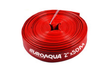 Furtun refulare tip pompier PREMIUM PVC, 2 toli, 50m-EUROAQUA