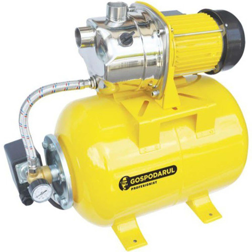 gospodarul profesionist MGSP0475 Hidrofor Gospodarul Profesionist, 800 W, 24 L, 3200 l/Ora, Cap Inox