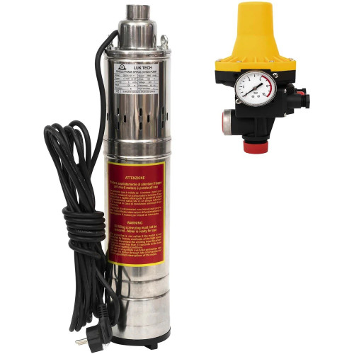 gsp PMP0004.1.87_x000D_
. Kit Hidrofor electronic cu pompa submersibila MF 4QGD, 1.1KW, ,3.6mc/h, 80m, 1Tol, Presostat automat