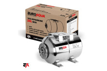 *PROMO*Vas expansiune Hidrofor 24 litri INOX, EUROAQUA, Rezervor tip butelie cu membrana inclusa,8 bar