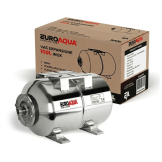 Vas Expansiune Hidrofor 100L INOX EUROAQUA, Rezervor cu Membrană EPDM, 8 Bar